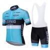 Conjunto Maillot + Culotte Corto con tirantes 2020 Leopard Pro Cycling N001